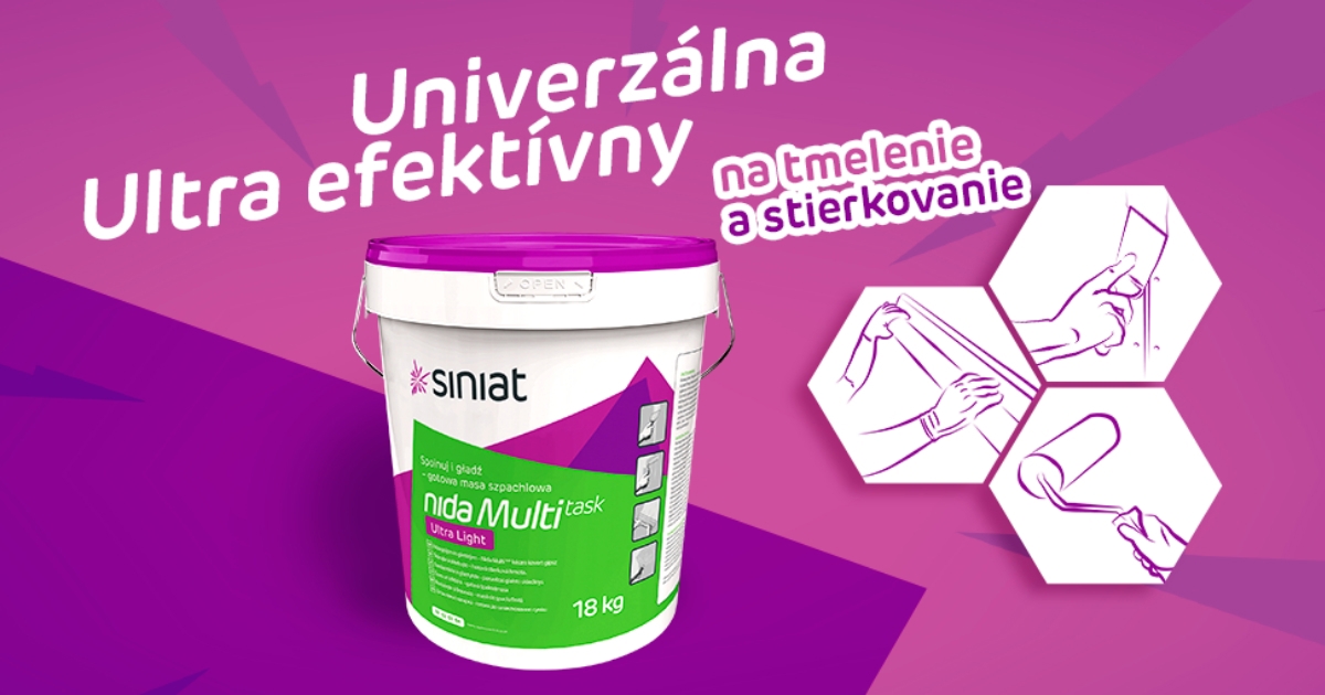 Hotová tmeliaca hmota Nida Multi task