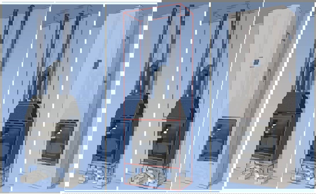 Obloženie krbu z sdk dosiek v 10 krokoch