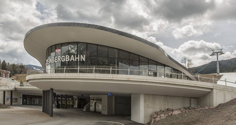 Stanica lanovky v Steinbergu