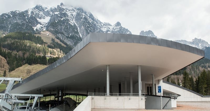 Stanica lanovky v Steinbergu