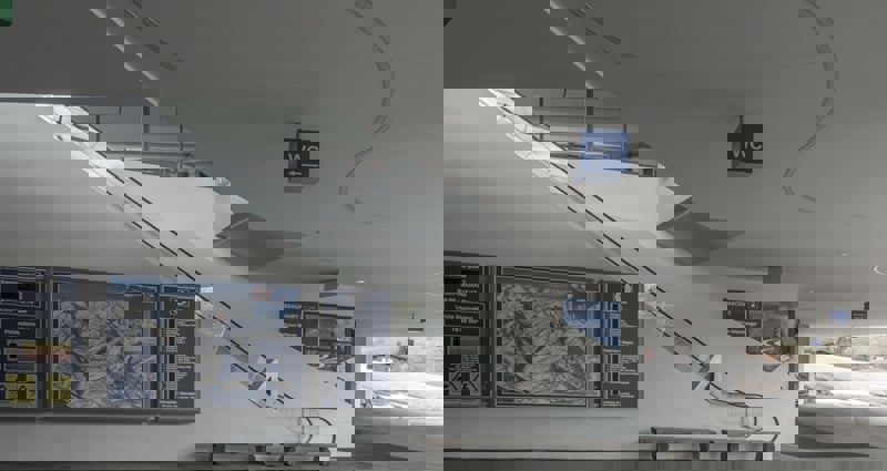 Stanica lanovky v Steinbergu