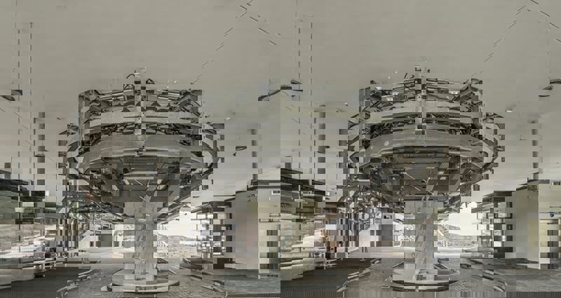 Stanica lanovky v Steinbergu