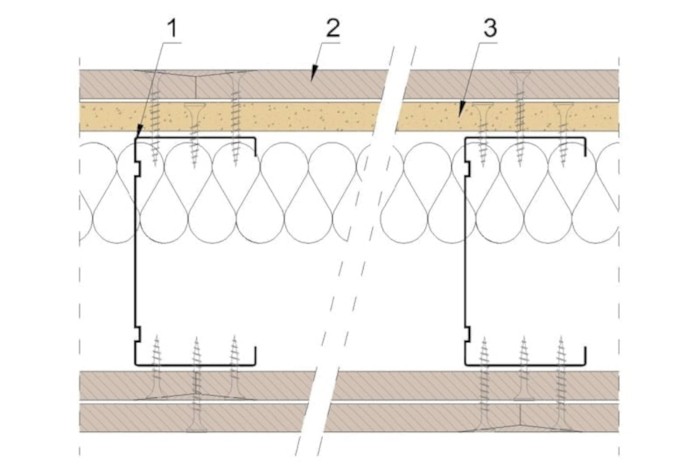 Vešanie ťažkých predmetov na deliacu stenu z sdk dosiek
